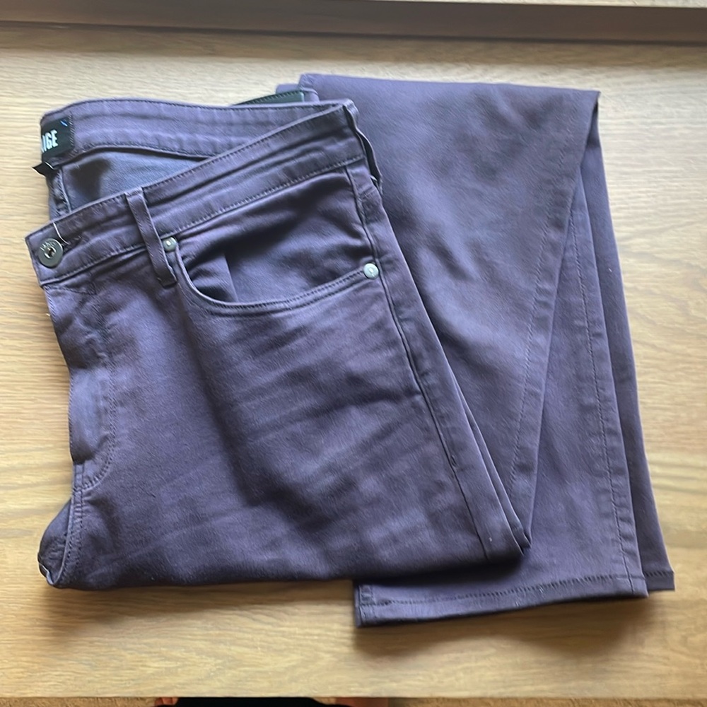 Paige Federal Purple Jeans